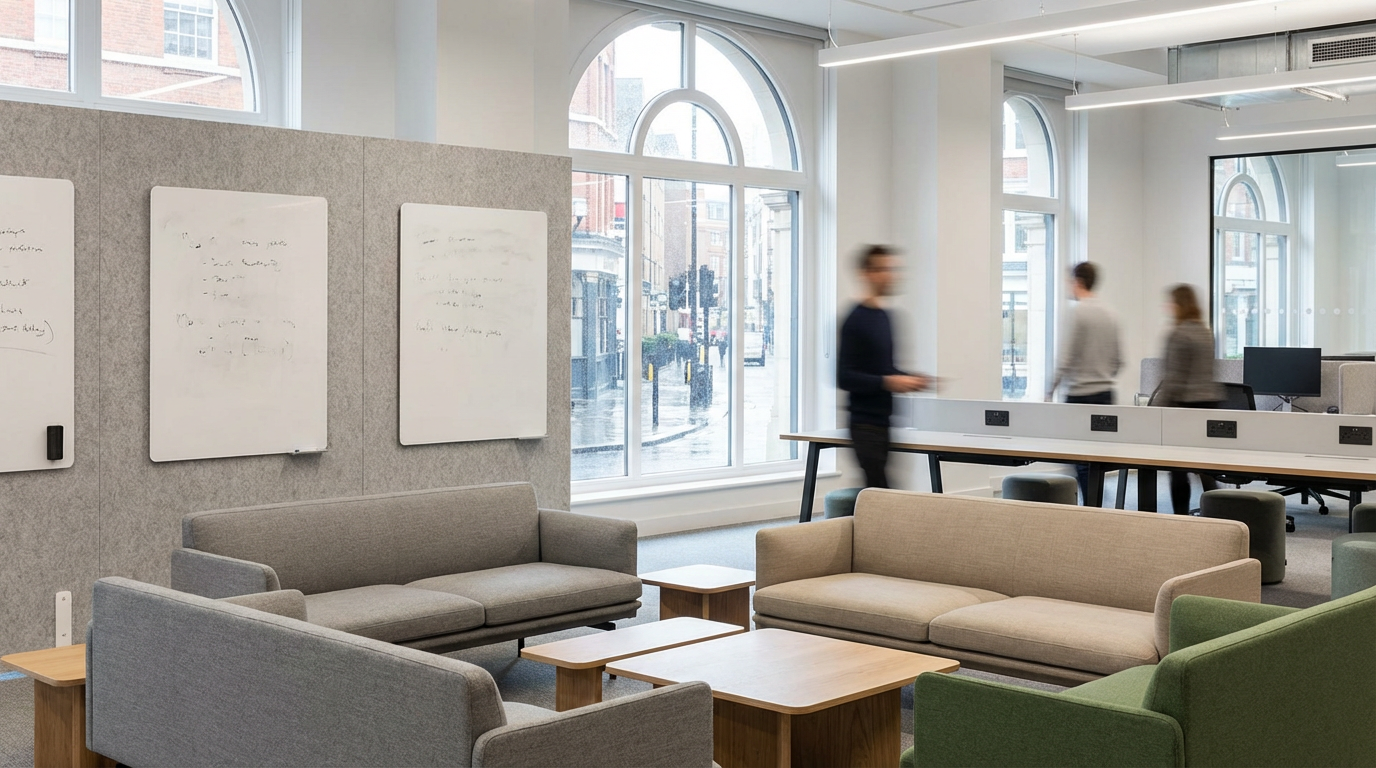 Remote work UK office trends